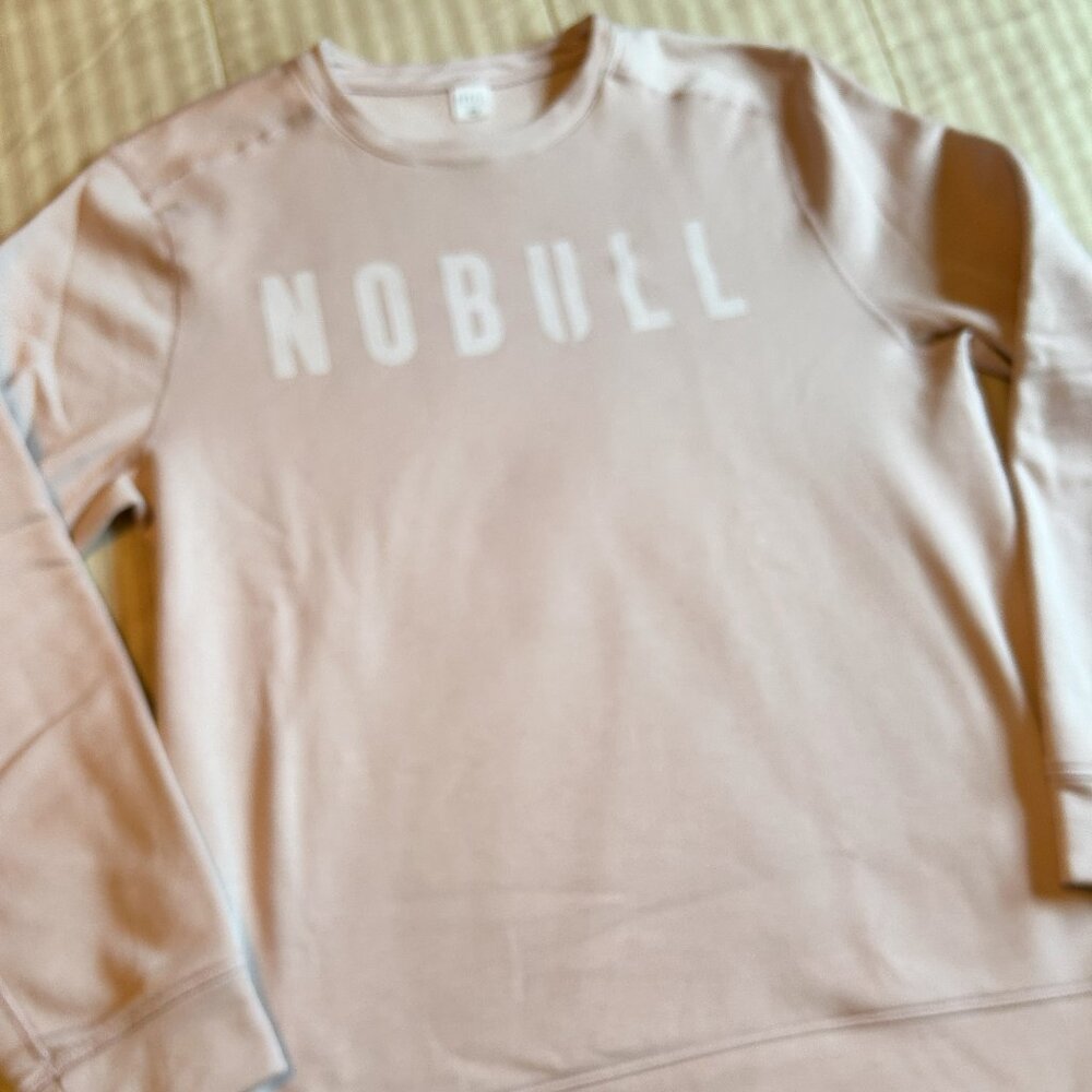 NOBULL Men's Crewneck Sweatshirt - Light Pink